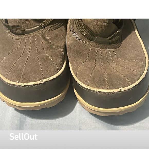 Sorel Women's Tivoli II Gray Snow Boots Size 10 Waterproof Fur Lined - Picture 8 of 10